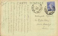 CPA Interior Montbenoit of the church stalls