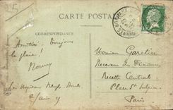 CPA Vallee of rents Mouthier