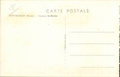 CPSM Montelimar Barracks St Martin