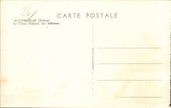 CPA Montelimar Le old man castle of Adhemar