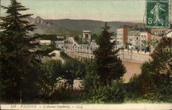 Valencia de CPA en el Rhone la avenida de Gambetta