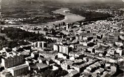 Valencia de CPSM la ciudad y el valle del Rhone