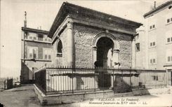 CPA de pechinas Valence Le Monument del decimosexto