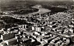 Valencia de CPSM la ciudad y el valle del Rhone