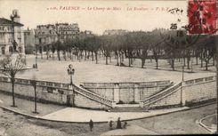 Campo de Le de la valencia de CPA de las escaleras de Marte