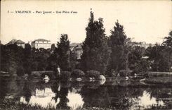 Parque de Jouvet de la valencia de CPA a la pieza del agua