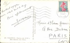 La casa de la valencia de CPSM del decimosexto conocida como casa del Napoleon dirige 1r