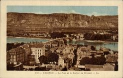 Valencia Le port de CPA y roca del EL de Crussol