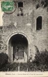 CPA Gisors Porte et herse de la tour du gouverneur