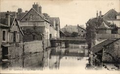 CPA Gisors Le pont