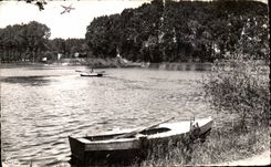 CPSM Gisors Etang de la Ballastiere