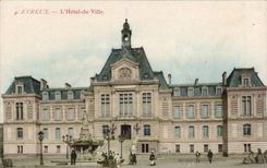 CPA Evreux the town hall