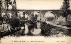 CPA Evreux Viaduct of Harrouard