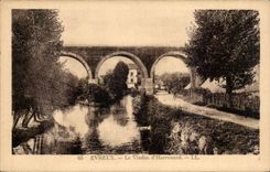 CPA Evreux Le viaduct of Harrouard