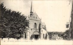CPA Les Andelys Le petit Andely L'eglise