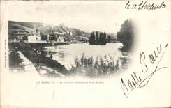 CPA Andelys edges of the Seine in Small Andely