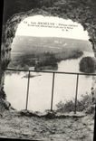 CPA Les Andelys Chateau Gaillard Souterrain debouchant a pic sur la Seine