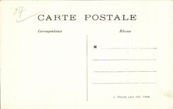 CPA emerging Andelys Underground Strong Castle have peak on the Seine