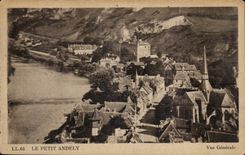 CPA Le petit Andely Vue generale