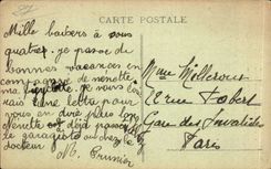 CPA Verneuil on Avre the church of the Madeleine