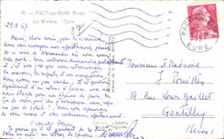 CPA Pacy on the Eure the river the Eure