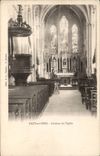 CPA Pacy sur Eure Interieur de l'eglise 