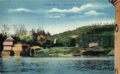 CPA Vernon Seen on the Seine