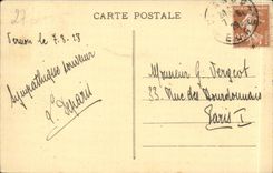 Puente del viejo hombre de CPA Vernon Le en resorte