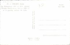 CPSM Vernon el renacimiento de los vidrios manchados de la catedral