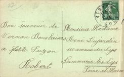 Castillo de CPA Vernon de Bizy y una esquina del parque