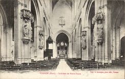 CPA Interior Vernon of Notre Dame