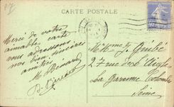 CPA Vernon Le bridge la iglesia y la torre de los archivos