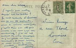 Iglesia de CPA Vernon y colinas de Vernonnet vistas de la torre de los archivos