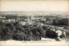 CPA Vernon Panorama taken of the tank