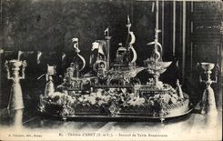 CPA Chateau d'Anet Surtout de table Renaissance