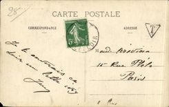 CPA Anet Piece d'eau du chateau et moulin de la Barillette