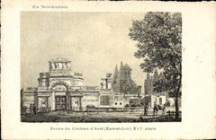 CPA Anet Entree du chateau