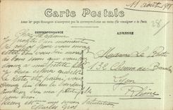 Castillo de CPA Chateaudun visto del cavee de Griffon