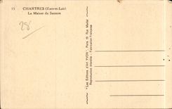 CPA Chartres the house of salmon