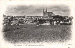 CPA Chartres View taken of Cachembak