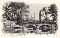 CPA Chartres Le new bridge