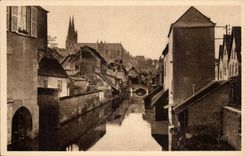 CPA Chartres Seen on the Eure taken of the bridge Saint Hilaire