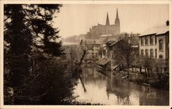 CPA Chartres the Eure and the cathedral