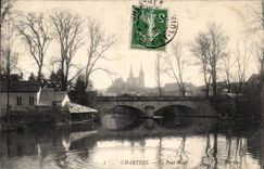 CPA Chartres Le new bridge