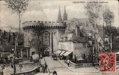 CPA Chartres the Guillaume door