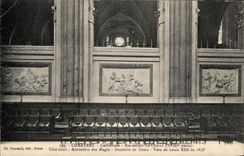 CPA Chartres Low Cathedral reliefs of the chorus