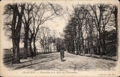 CPA Chartres Walk of the hillock of the Coalmen