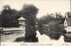 CPA Chartres Seen from on the Eure Courtille