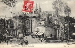 CPA Chartres the Guillaume door