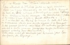 CPA the Chair God Dances macabre the first Aristocratie table